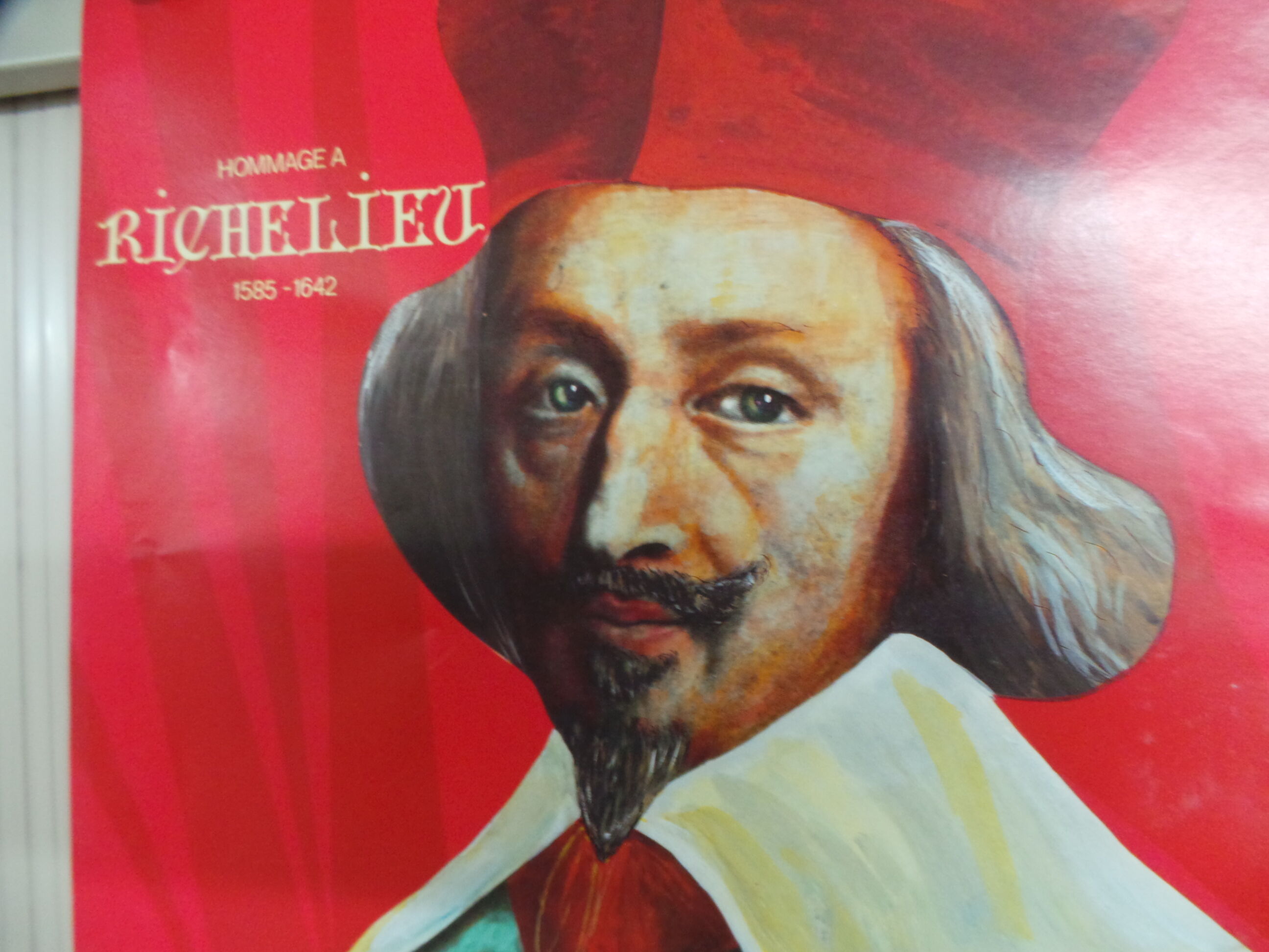 Original Poster National Lottery 400th Anniversary Birth of Richelieu