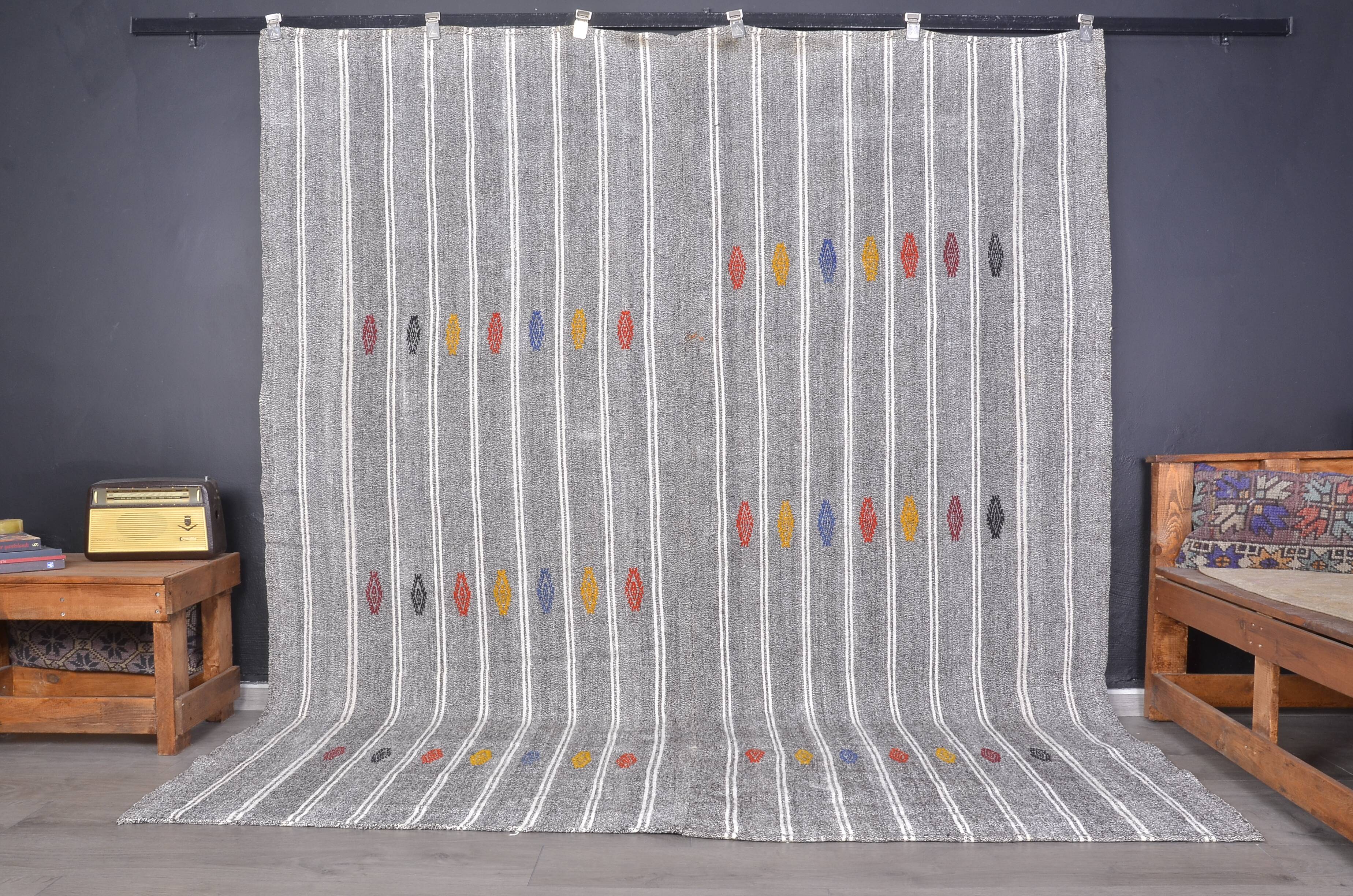 Vintage Oushak Kilim Rug sku c235