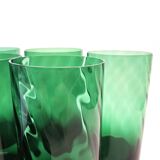 Set of eight Glasses 1970s