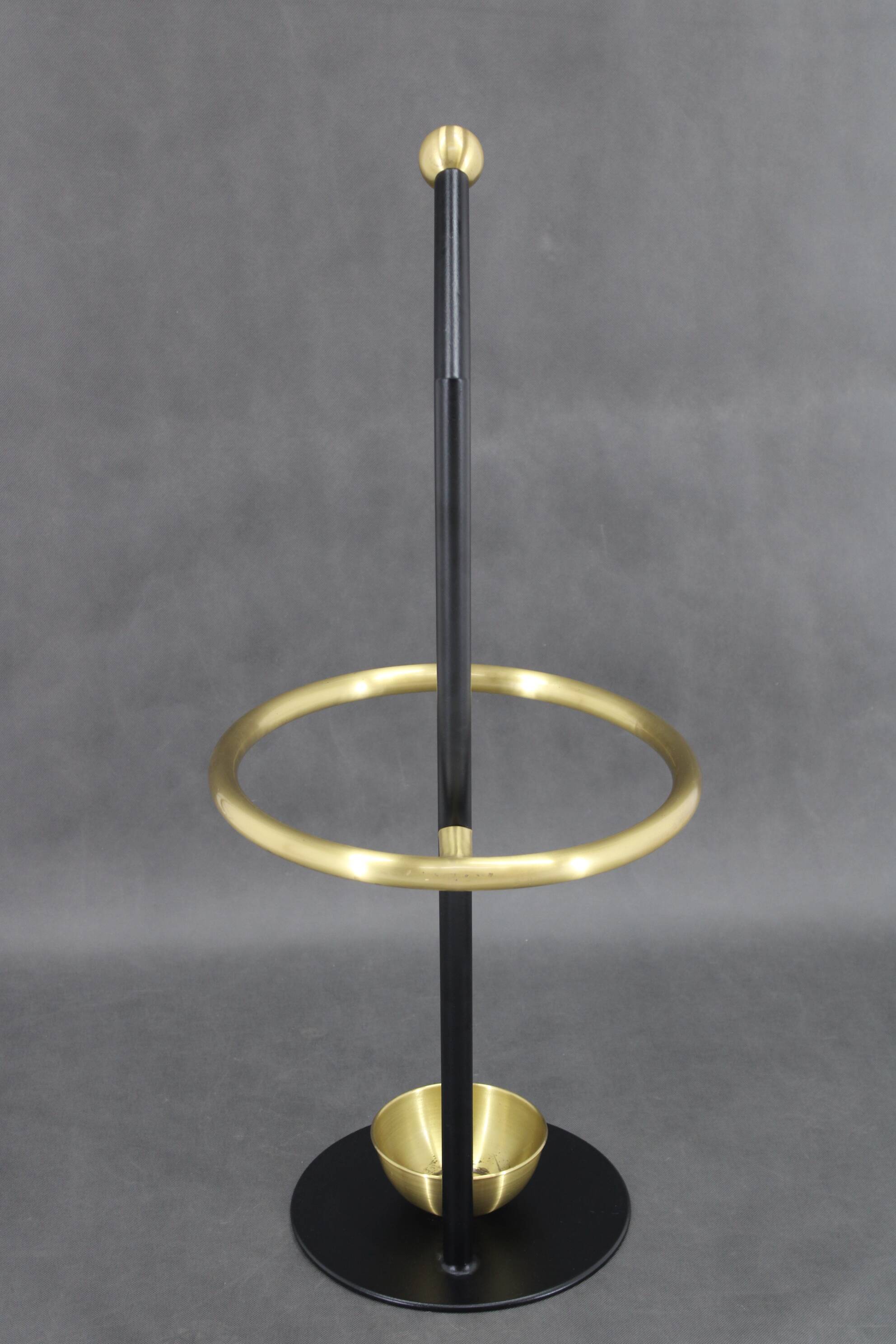 1980s Umbrella Brass Stand,Czechoslovakia