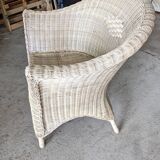 Vintage rattan lounge