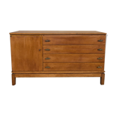 Vintage buffet Marcel Gascoin reconstruction design 1960