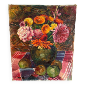 Nature morte signée - pierre