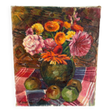 Nature morte signée Pierre Zenobel