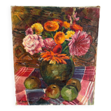 Still life signed Pierre Zenobel