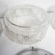Lot de 3 plafonniers en verre 60