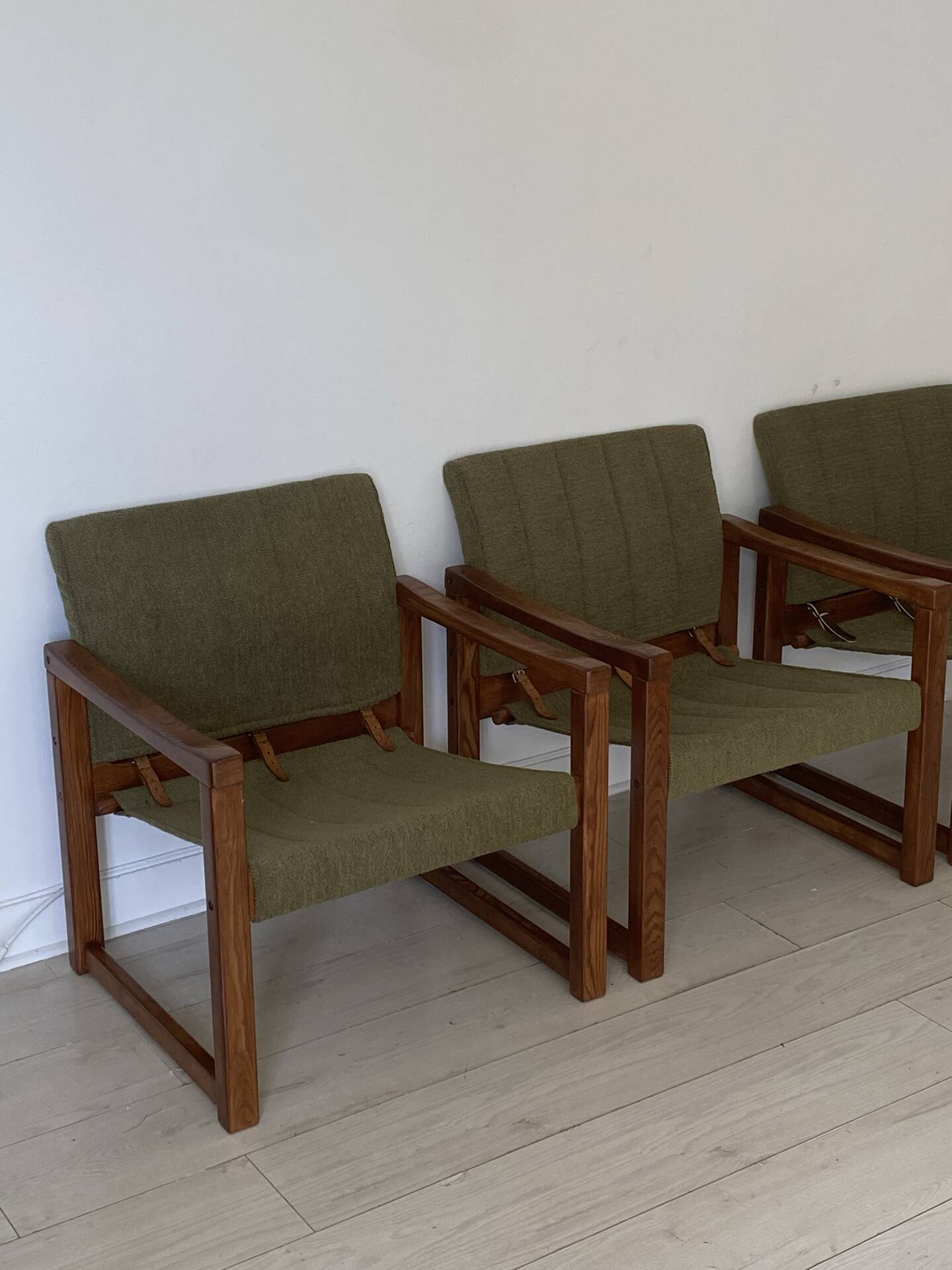 3 Karin Morbing armchairs IKEA