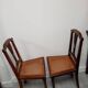 Lot de 2 chaises avec cannage