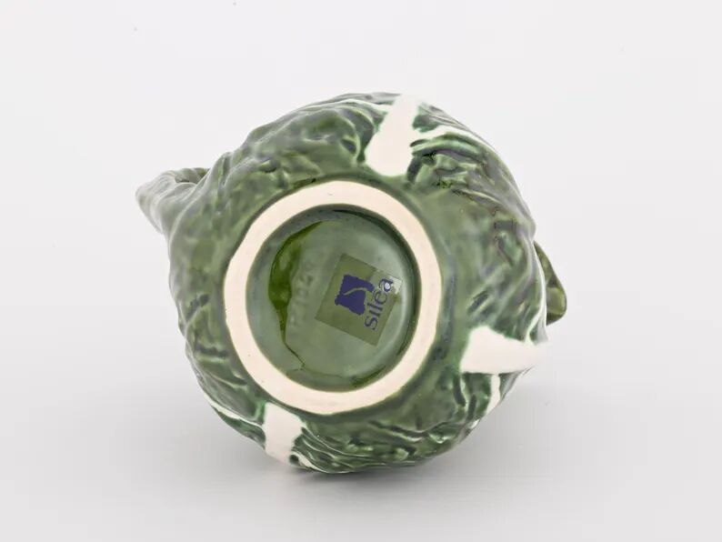 Vintage Silea Cabbage Leaf Pitcher Jug