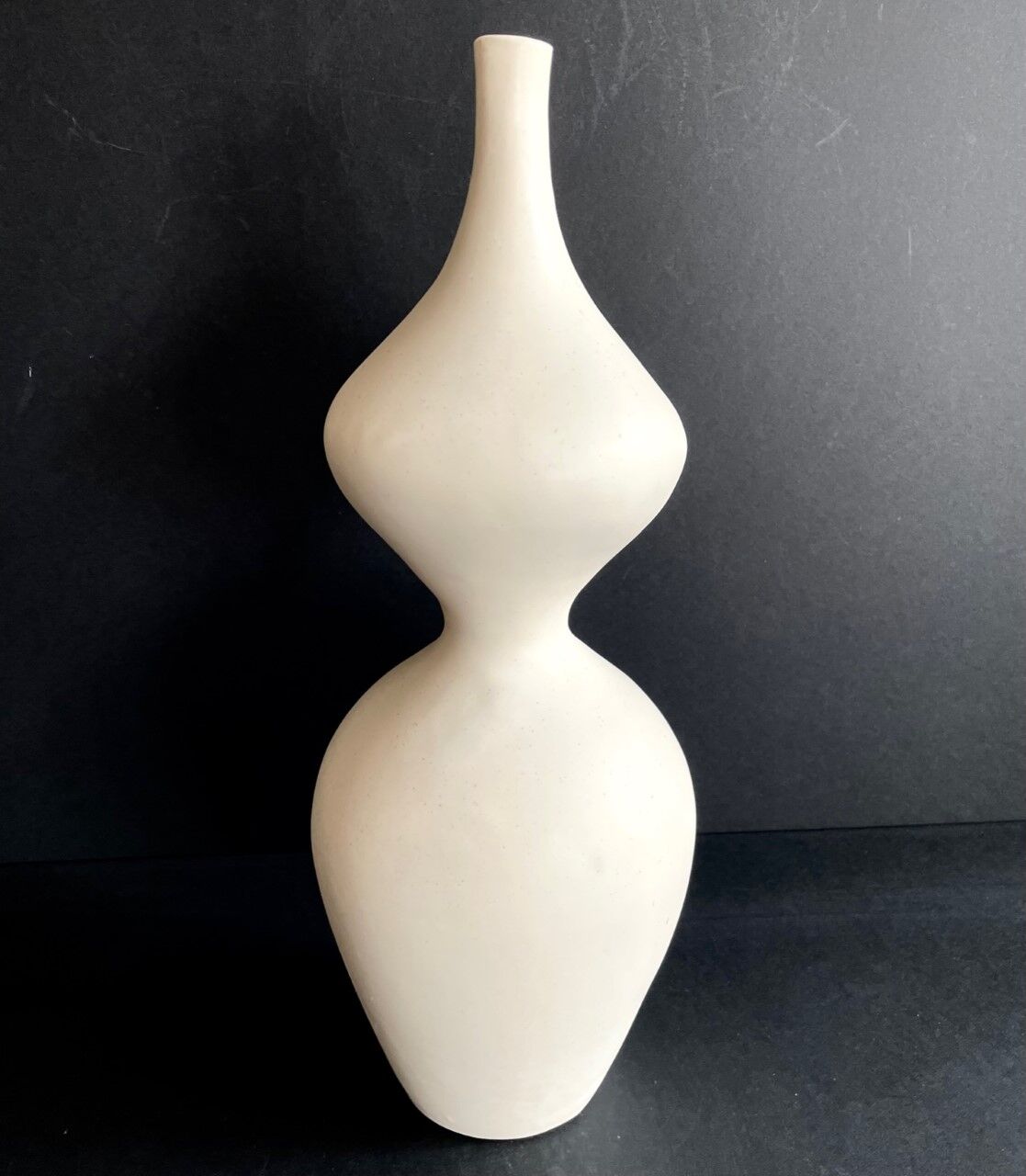 Earthenware "gin" bottle by Roger Capron Vallauris