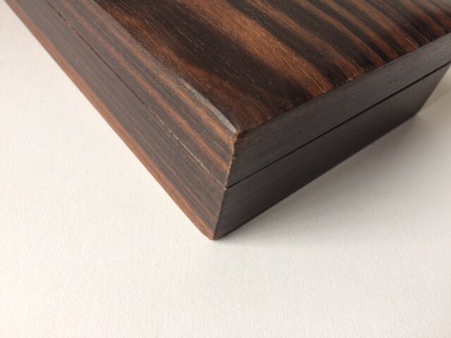 Macassar ebony Art Deco Box
