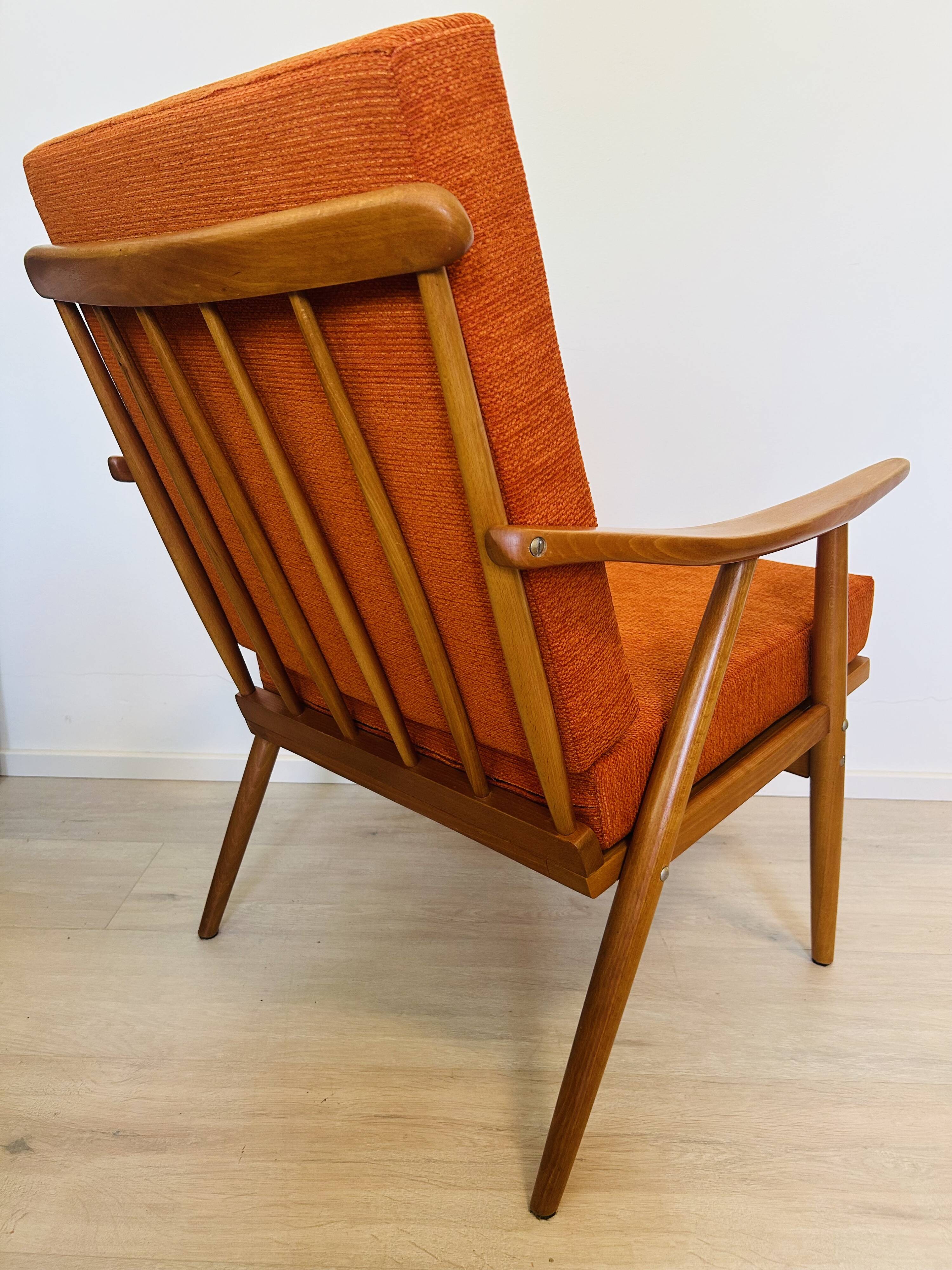 Mid-Century Armchair by Jaroslav Šmidek for TON, 1970’s