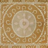 Vintage Turkish hand-knotted rug 126x135 cm