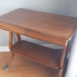 Cherry wood console