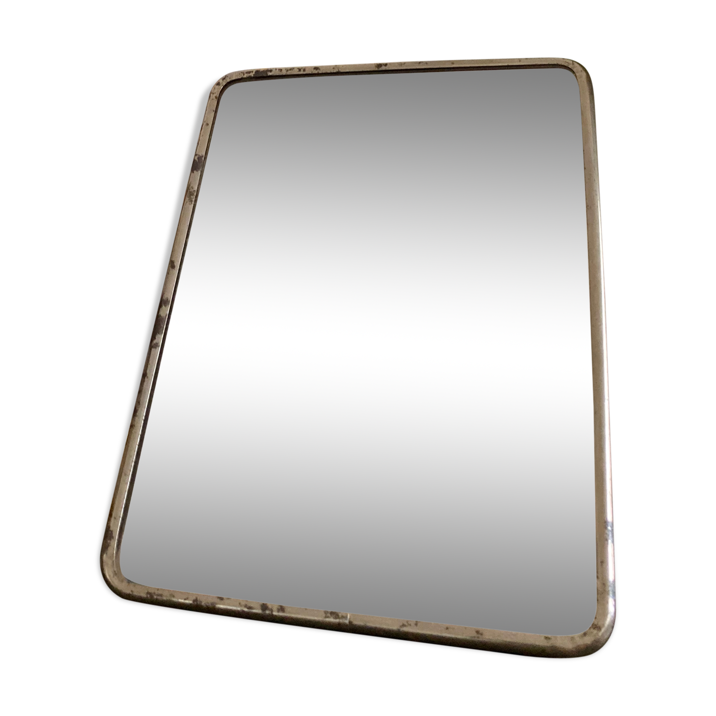 Barber Mirror 23 x 17cm vintage