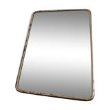 Barber Mirror 23 x 17cm vintage