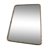 Barber Mirror 23 x 17cm vintage