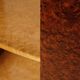 Rosewood and burl wood cabinet 1930/1940