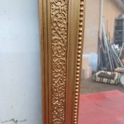 Miroir bois et stuc doré 19ème