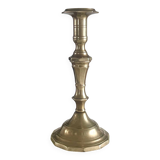 Solid brass candle holder