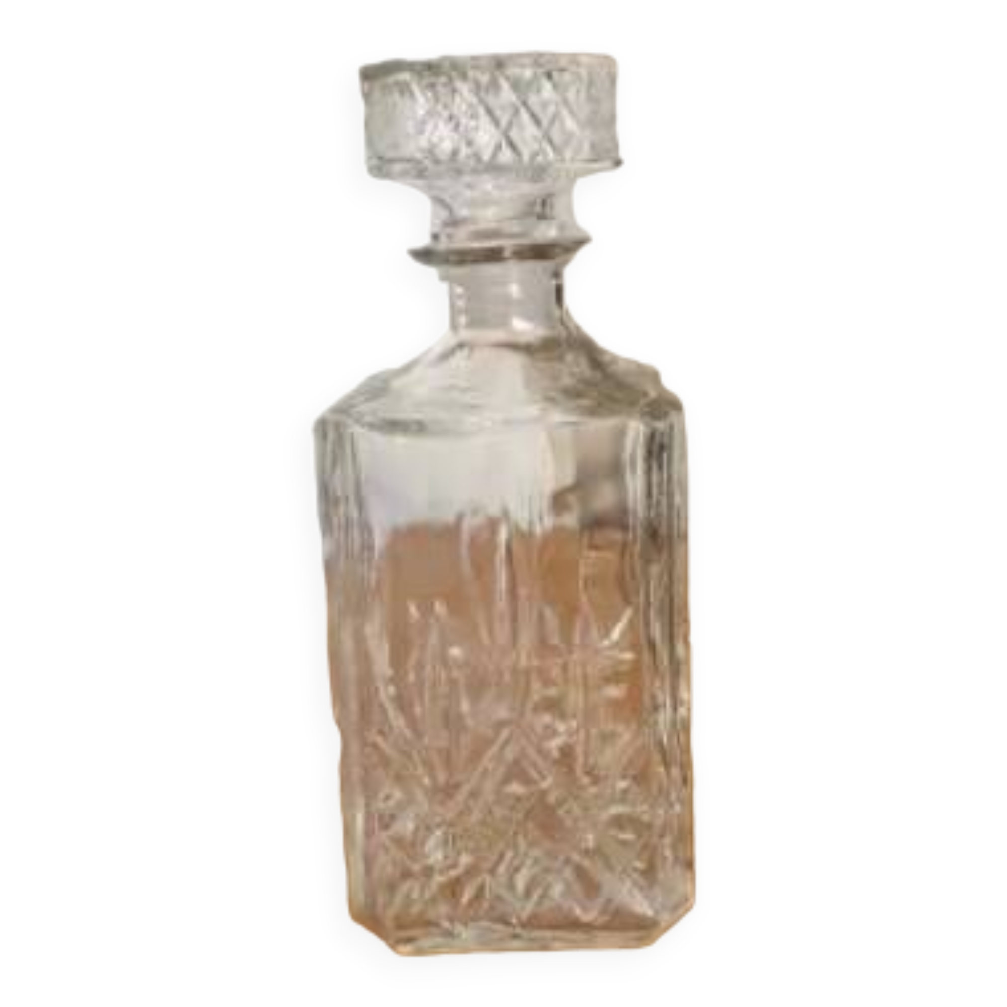 Vintage whiskey decanter 1970
