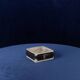 Jacques Adnet Hand-Stitched Leather Ashtray, France 1950