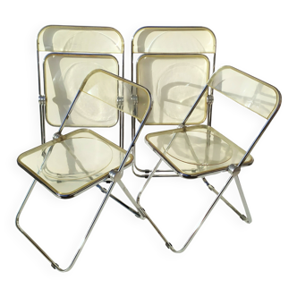 Chairs "Plia" made by Anonima Castelli, 1967, Set of 4