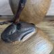Boîte décorative en bois en forme de gland