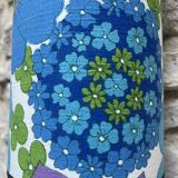 Vintage blue portable lamp