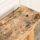 Old small workbench with drawer, beautiful original patina, 1920.