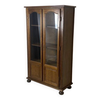 Armoire vitrée vintage 1950