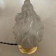 Old laying flame lamp