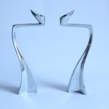 Swan Candlesticks by Matthew Hilton