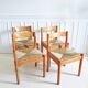 Four chairs Carimate Vico Magistretti Cassina