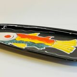 Grand plat à poisson faïencerie de Niderviller