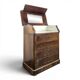 Flamed mahogany dressing table