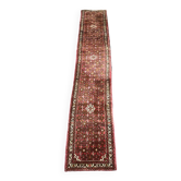 Tapis de galerie en laine noué main, Iran. 511 x 83 cm