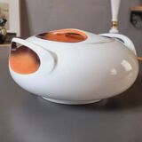 Porcelain soup tureen Space Age Year 70 Royal Manufacture of Limoges