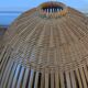 Rattan lampshade