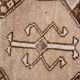 Vintage Turkish hallway rug 83x350 cm