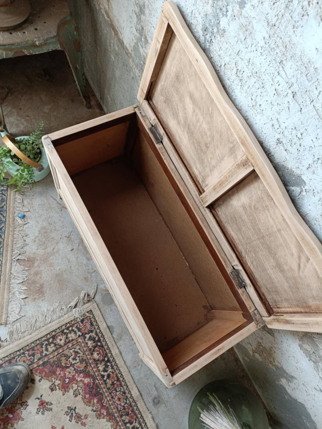 Wooden chest