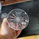 2 verres à pied en cristal DAUM modèle Bolero
