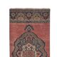Vintage Turkish hallway rug 86x691 cm