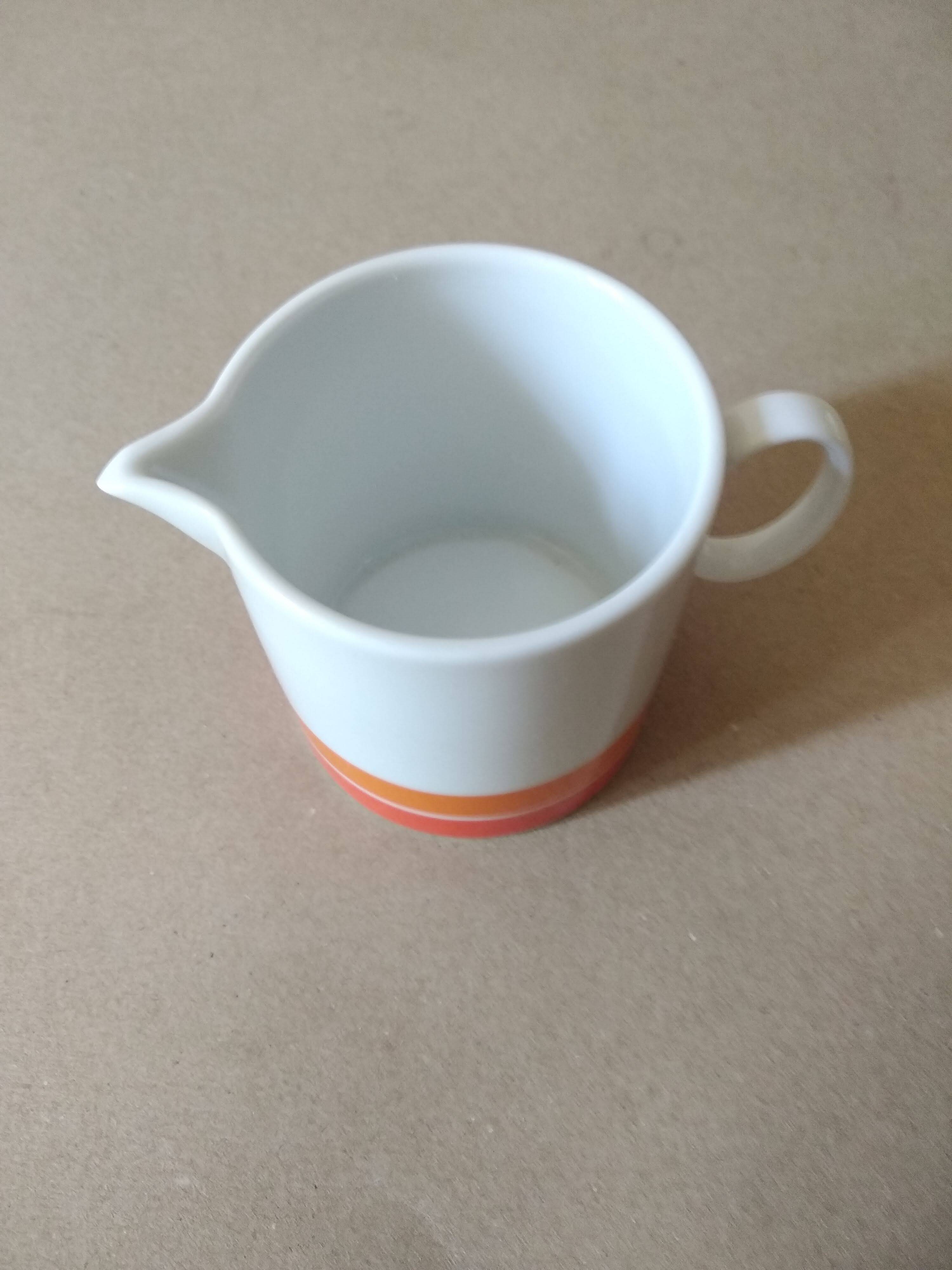 Set Coffee pot + milk jug Porcelain THOMAS Vintage. Luciana medallion. 70s