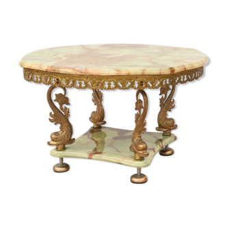 Dolphin-decorated base table