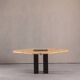 Postmodern Cirkante dining table by Bob Van Den Berghe for Tranekaer, Denmark, 1990s