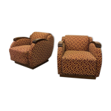 Paire de fauteuils Art Déco