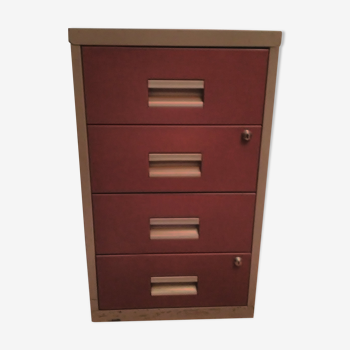 Metal office storage cabinet