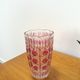 Vintage Vintage Pink Glass Vase Italy, Flower Vase