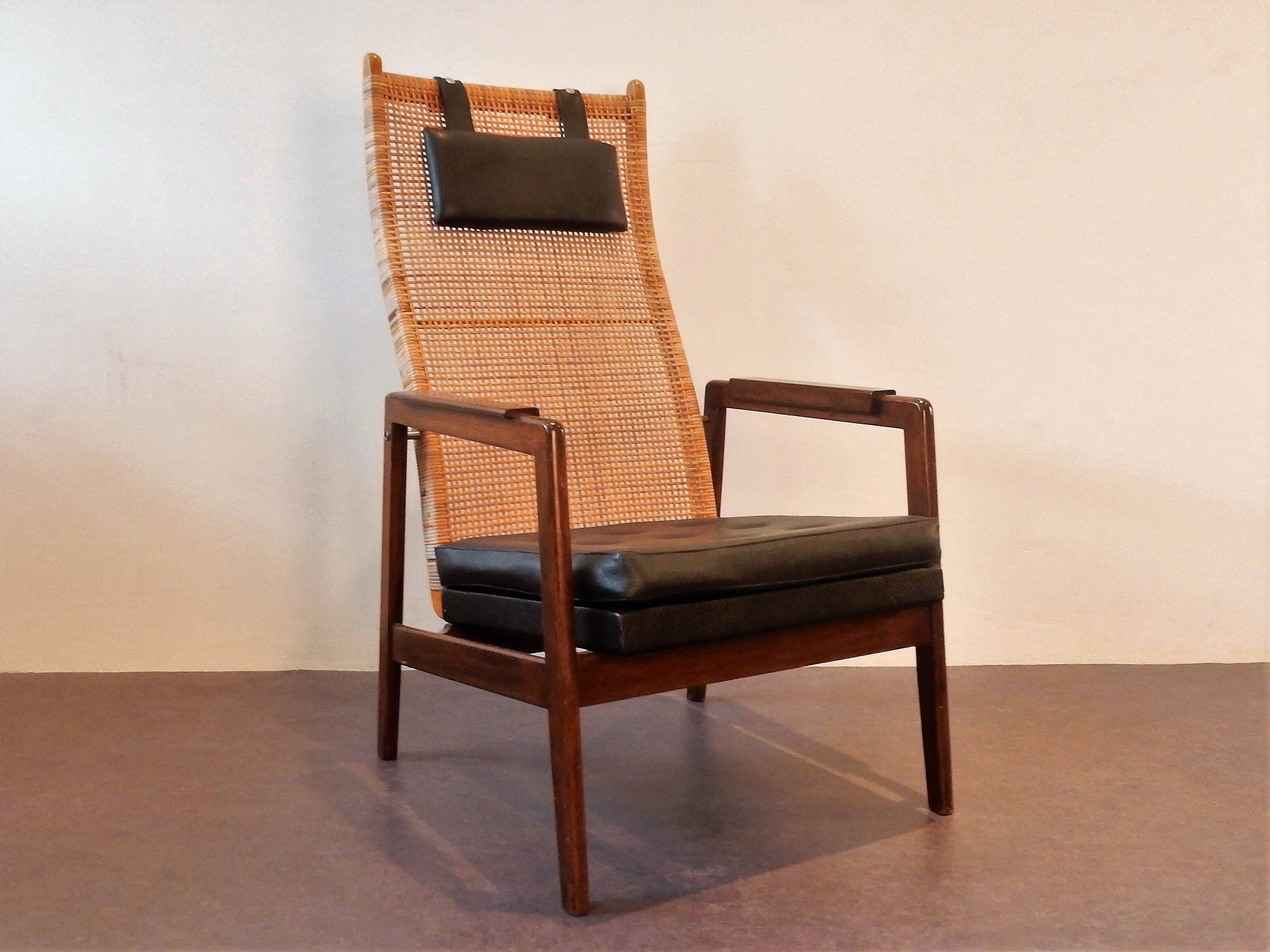 Lounge Chair by P. J. Muntendam for Gebroeders Jonkers Noordwolde, 1960's